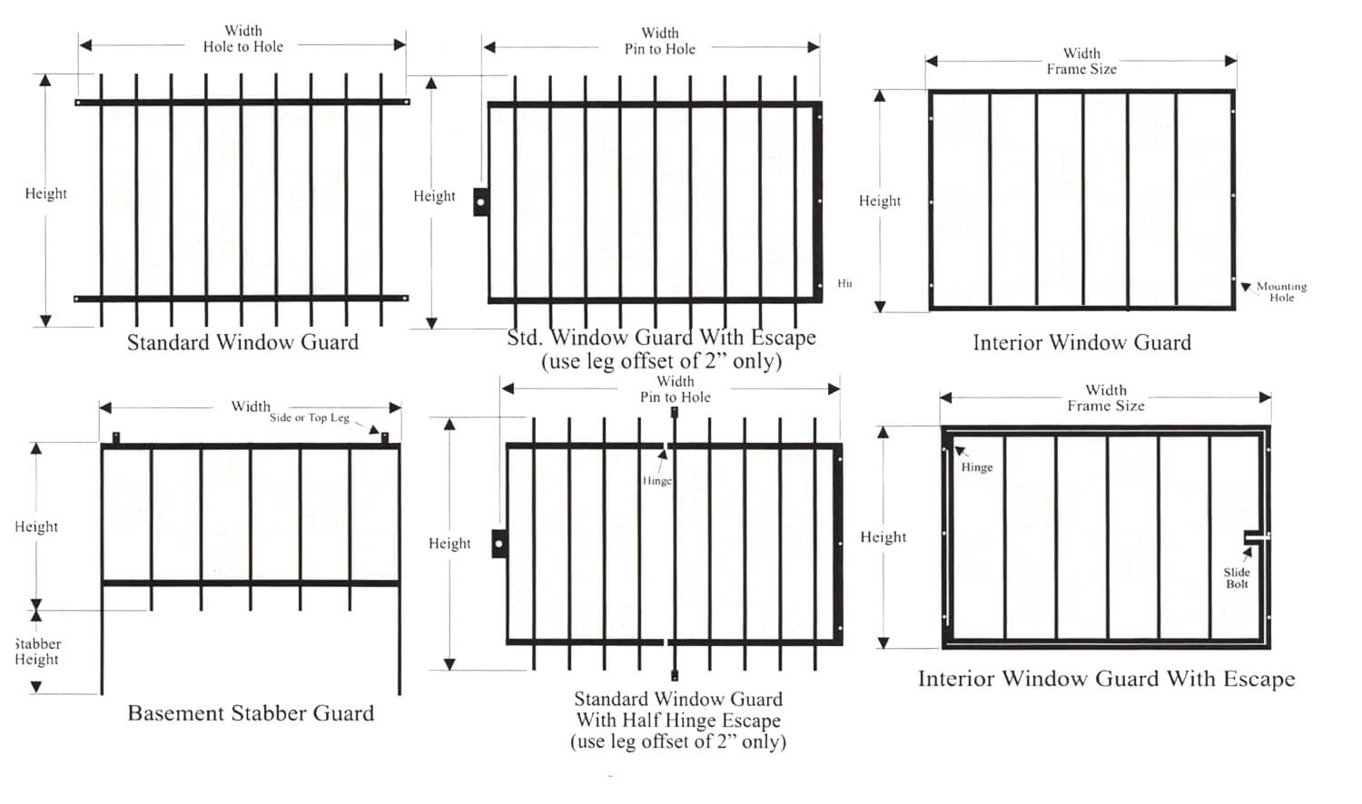 Custom Window Guard Styles Denver