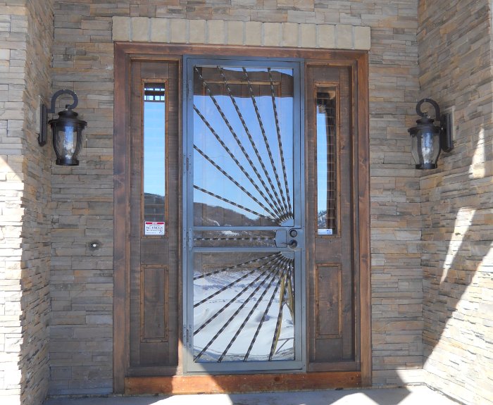 Custom Steel Security Doors