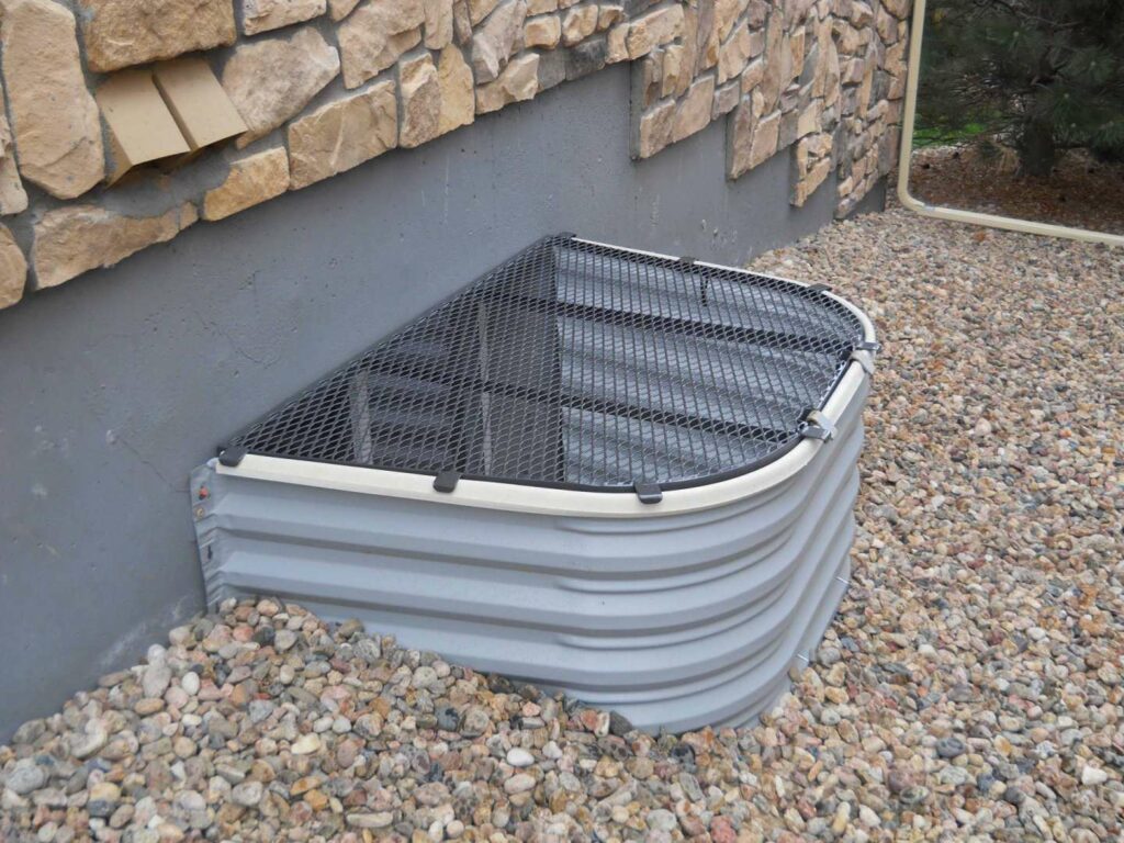 get the perfect fit window well cover for you basement windows