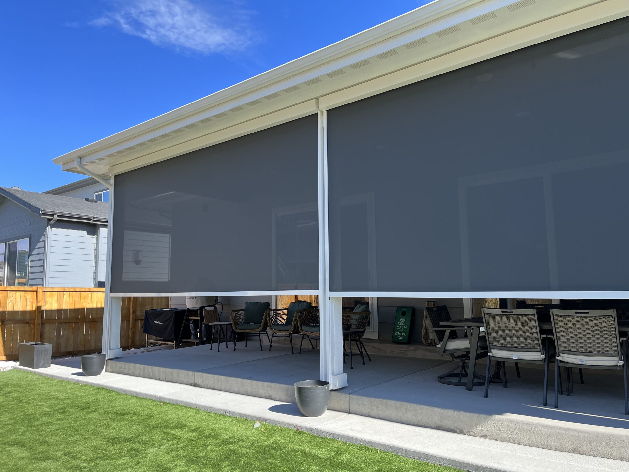 automatic patio screens by Liberty Home Products